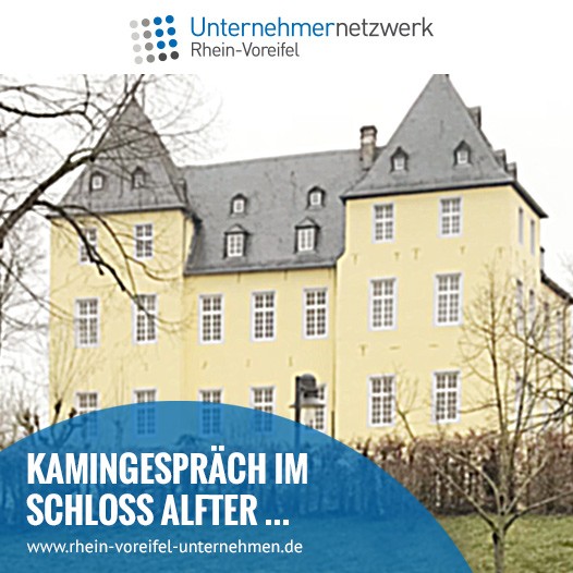 Kamingespräch im Schloss Alfter ...