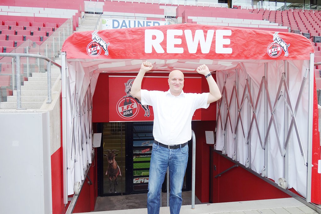 Das Rhein-Voreifel-Unternehmernetzwerk e.V. besucht den 1. FC Köln